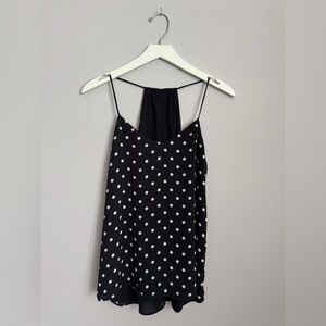 Express polka dot tank / blouse